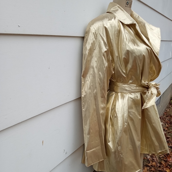 SOLD Vintage Gold Skirt Set - Picture 2 of 7